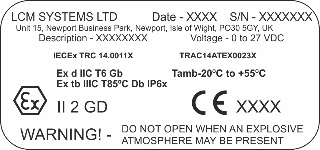 ATEX Instructions 1